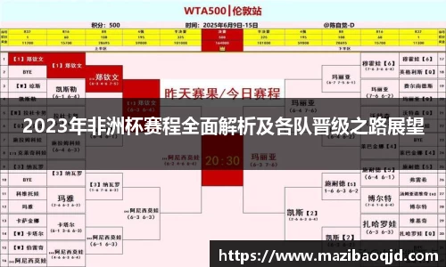 2023年非洲杯赛程全面解析及各队晋级之路展望