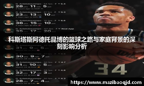 科斯塔斯阿德托昆博的篮球之路与家庭背景的深刻影响分析